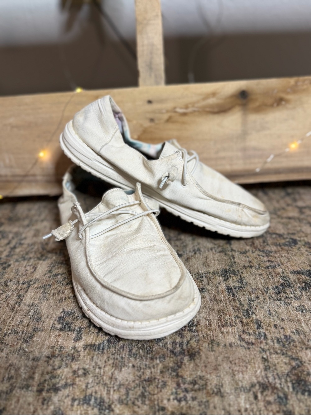 Kids White Casual Shoes